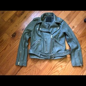 All Saints Belfern leather jacket